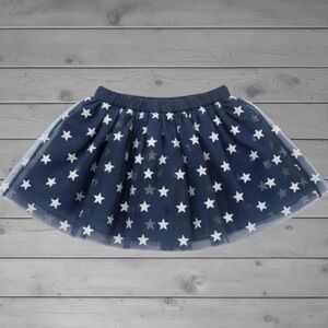 Starry Blue Tulle Skirt